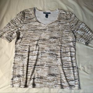 Karen Scott Brown Shirt